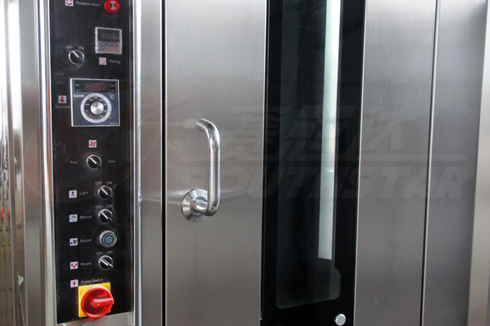 廣州賽思達16盤單推車商用柴油熱風旋轉爐NFX-16C外殼 廣州賽思達16盤單推車商用柴油熱風旋轉爐NFX-16C外殼